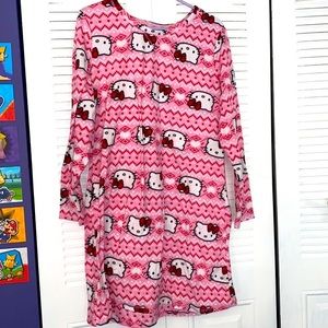 Fleece Hello Kitty Nightgown